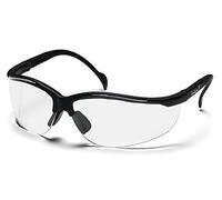 Pyramex Safety Venture II SB1810ST Protective Safety Glasses with Extended Side Protection/Transparent Lenses and Anti-Fog Coating