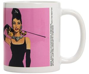 Pyramid America Audrey Hepburn Pink Coffee Mug