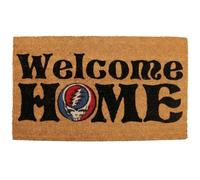 Pyramid America: Grateful Dead: Welcome Home - 29 x 17 Doormat - Non-Slip Coir Rug, in-Outdoor-Entryway, Rock Band Fan Music Collectible, Licensed