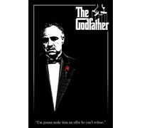 Pyramid America The Godfather Red Rose Movie Quote Cool Wall Decor Art Print Poster 60x90