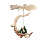 Pyramid C-shape, height 30 cm / 12 inch, original Erzgebirge by Seiffener Vol...