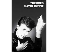 Pyramid David Bowie Heroes Poster, Unframed, 40 x 30 inches, Living Room, Wall Art Poster