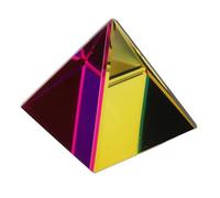 Pyramid Decoration, Excellent Clarity Color Prism, Complete Visual Experience for Photography (50MM)