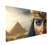 Pyramid Diamond Art Kits Adults, Egyptian Woman Diamond Painting Kit, Square Full Drill Paint by Numbers for Adults 28 x 56In, Crystal Art Rhinestones Embroidery Cross Stitch Artwork, Gifts Model13478