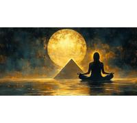 Pyramid Diamond Art, Pattern Egypt Diamond Painting Kits for Adults 5D DIY Full Round Drill Gem Crystal Art Kits Crafts for Adults Beginner for Home Decor, Room Decor, Gifts 16x32inch -bby2603U2