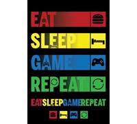 Pyramid Eat, Sleep, Game, Repeat (Maxi Poster 61 x 91.5 cm) Merchandising