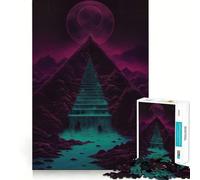 Pyramid Glow 1000 Piece Jigsaws for Adults Puzzle Enhance Recall Together Fun Exact Edge Seasonal Gift (38x26cm)