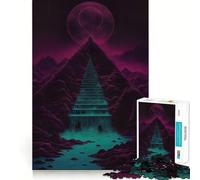 Pyramid Glow 1000 Piece Jigsaws for Adults Puzzle Enhance Recall Together Fun Exact Edge Seasonal Gift (50x75cm)