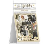Pyramid Harry Potter 2026 Table Standing Calendar 16 x 17 cm with 12 Designs of Harry, Hermione & Ron from Hogwarts, Weekly Calendar for Fans of Wizarding World