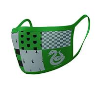 PYRAMID Harry Potter Slytherin Face Covering's (Pack of 2)
