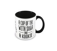 Pyramid Internationa - K-POP A CUP OF TAE BLACK COLOURED INNER MUG - P4444z