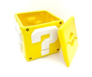Pyramid Internationa - Nintendo Question Block Storage Jar /Merch - Mer - N59z
