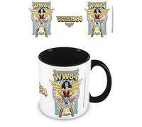 Wonder Woman Pyramid International, 1984 Power Black Breakfast Mug