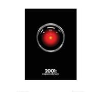 Pyramid International 2001: A Space Odyssey (HAL) -Art Print 60 x 80cm, Paper, Multi-Colour, 11 oz/315 ml