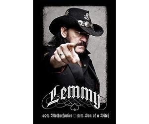 Pyramid International "49% Mofo Lemmy Maxi Poster, Multi-Colour, 61 x 91.5 x 1.3 cm
