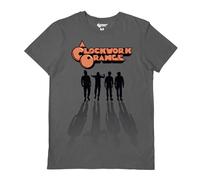 Pyramid International A Clockwork Orange (Gang) Charcoal Unisex T-Shirt Extra Large, XL