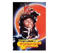 Pyramid International A Clockwork Orange (Peeling) -Canvas Print 60 x 80cm, Wood, Multi-Colour, 60 x 80 x 1.3 cm