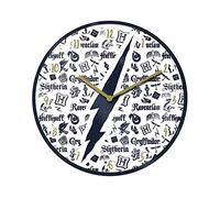 Harry Potter Hogwarts Infographic Wall Clock