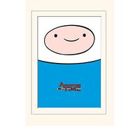 Pyramid International Adventure Time-Finn-Mounted Print Memorabilia 30 x 40cm, Paper, Multicoloured, 30 x 40 x 1.3 cm