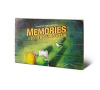 Pyramid International Adventure Time Memories Boom Mountain Wood Print, Multi-Colour, 40 x 59 x 1.3 cm