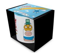 Pyramid International Adventure TIME Mug - 'Trio Coloured Inner POD' Themed Ceramic Drinkware with Stylish Finish - 11oz / 315ml - One Size