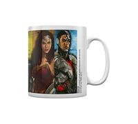 Pyramid International AFMG24793 Justice League Movie (Hero Stripes) Official Boxed Ceramic Coffee/Tea Mug, Paper, Multi-Colour, 11 x 11 x 1.3 cm