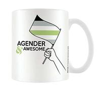 Pyramid International Agender Mug (One Size) (White/Black/Green)