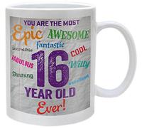 Pyramid International "Ages (Most Amazing 16yr old) Official Boxed Ceramic Coffee/Tea Mug, Multi-Colour, 11 oz/315 ml