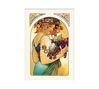 Pyramid International Alphonse Mucha Poster Fruit Art Print 30 x 40 cm