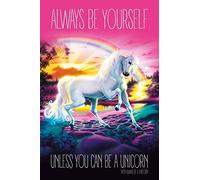 Pyramid International "Always Be Yourself Unicorn Maxi Poster, Multi-Colour, 61 x 91.5 x 1.3 cm