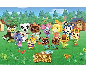 Pyramid International Animal Crossing: Lineup Maxi Poster 91.5 x 61 cm Merchandising Ufficiale, Multicoloured