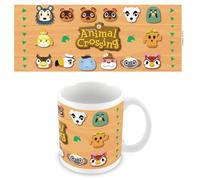 Pyramid International Animal Crossing Mug - Character Faces - 11oz (315ml) White Ceramic Coffee Cup - One Size