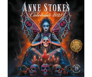 Pyramid International Anne Stokes 2025 Calendar - Fantasy Art Masterpieces, 16-Month Planner, Gift for Gothic and Fantasy Lovers