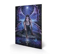 Pyramid International Anne Stokes Immortal Flight Wood Print 40 x 59cm, Multi-Colour, 40 x 59 x 1.3 cm