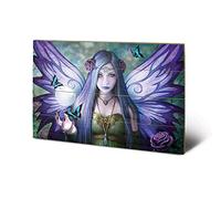 Pyramid International Anne Stokes Mystic Aura Wood Print 40 x 59cm, Multi-Colour, 40 x 59 x 1.3 cm