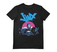 Pyramid International Arcane (Jinx Chair) Black Small Unisex T-Shirt ‚ League of Legends Apparel, Gaming Fan Apparel, Arcane Character T-Shirt