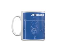 Pyramid International Astro Bot (Blue Print) Mug