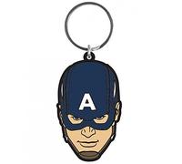 Pyramid International Avengers: Age Of Ultron Captain America Rubber Keychain, Multi-Colour, 4.5 x 6 cm