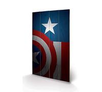 Pyramid International Avengers Assemble Wood Print, Multi-Colour, 45 x 76 x 1.3 cm