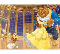 Pyramid International "Ballroom Beauty and the Beast Canvas Print, Multi-Colour, 60 x 80 x 1.3 cm