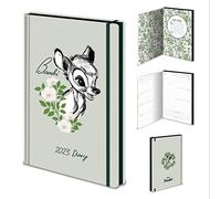 Pyramid International Bambi Diary 2023, A5 Hard Cover, Week to a View Planner - Official Merchandise, SR74093, Multi-Colour
