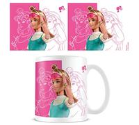 Pyramid International Barbie Mug (Barbie Girl Design) 11oz Ceramic Coffee Mug, Coffee Mugs for Women and Mugs for Men - Official Merchandise, White