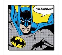 Pyramid International (Batman -Art Print 40 x 40cm, Paper, Multi-Colour, 11 oz/315 ml