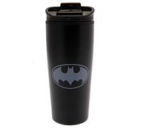 Pyramid International Batman Metal Travel Cup (Straight Outta Gotham Design) 16oz Travel Coffee Mug and Travel Coffee Cup for Hot Drinks - Official Batman Merchandise