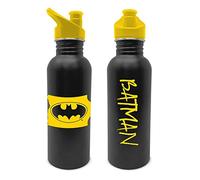 Pyramid International Batman Water Bottle (Torn Bat Symbol) Metal Drink Bottle 700ml - Official Merchandise