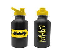 Pyramid International Batman Water Bottle (Torn Bat Symbol) Metal Drink Bottle 700ml - Official Merchandise