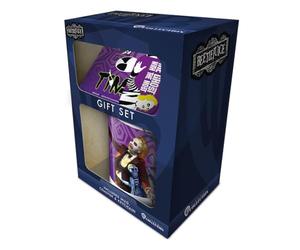Pyramid International Beetlejuice 'The Ghost with the Most' Mug, Coaster & Keychain Gift Set - 11oz/312ml Mug - Great Collectible for Fans - One Size