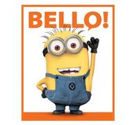 Pyramid International Bello Despicable Me 2" Mini Poster, Plastic/Glass, Multi-Colour, 40 x 50 x 1.3 cm