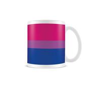 Pyramid International Bisexual Flag Mug Pink/purple/blue (One Size)