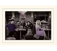 Pyramid International Blackpool 2 Print, Wood, Multi-Colour, 40 x 59 x 1.3 cm